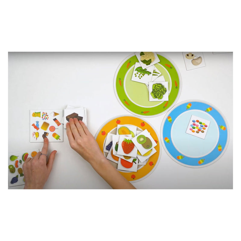 Load image into Gallery viewer, Rolf basics - vitamientjes op ons bord memo en sorteerspel
