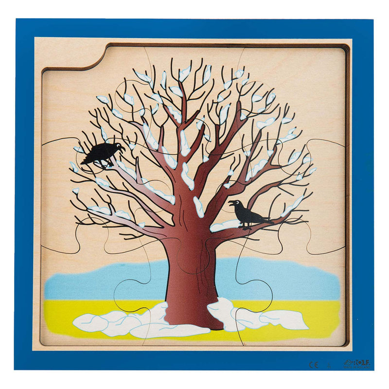 Load image into Gallery viewer, Rolf groei en 4 lagenpuzzel hout groeiboom, 36st.
