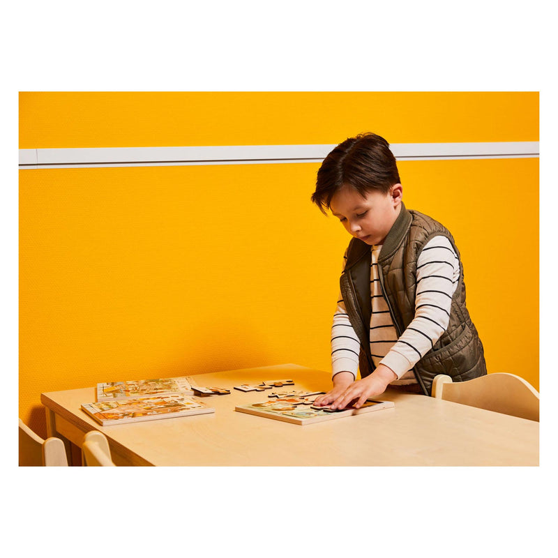 Load image into Gallery viewer, Rolf - houten legpuzzel serie wonen, set van 3
