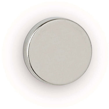 Maul magneet rond 10 stuks 2,5 kg staal metaal neodymium magnetisch ø 1.2 x 0.3 cm zilver