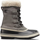 Sorel winter carnival™ boot wp women's snowboots - quarry, black - maat 40