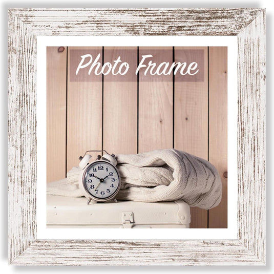 Zep houten fotolijst v21306 nelson 6 white wash 30x30cm