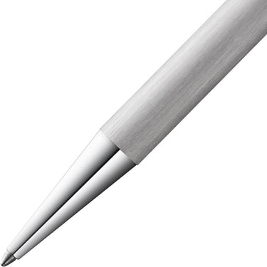 Lamy scala balpen 251 - van roestvrij staal in de kleur geborsteld, satijn afwerking met draaimechanisme - incl. m 16 grote capaciteit vulling in zwart
