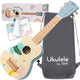 Classic world houten ukelelegitaar voor kinderen blauw - uni