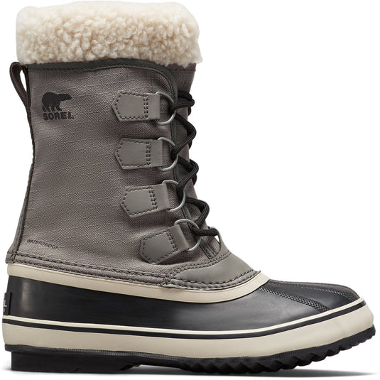 Sorel winter carnival™ boot wp women's snowboots - quarry, black - maat 37