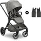 Hauck move n care - multifunctionele kinderwagen - inclusief adapter voor je baby autostoel - dark grey