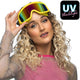 Boland party skibril neon geel