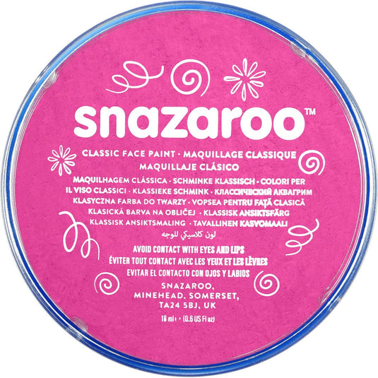 Snazaroo 1118058 - pink - 18ml aqua schmink kinderschmink voor kinderen en volwassenen