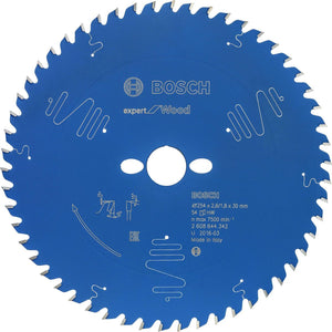 Bosch blad expert for wood 254x30x2.6 1.8x54 t