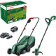 Bosch tuinapparatuur - 18v accu-grasmaaier en grastrimmer set, 1x 4.0 ah li-ion accu, lader 06008b9d02