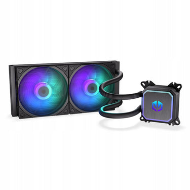 Endorfy navis f240 argb - waterkoeling - 2 ventilatoren - argb verlichting