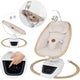 Lionelo olivia wipstoel – 5-in-1 3d schommeling – 180° draaibare zitting – traploze rugverstelling – 13 melodieën witte ruis – afstandsbediening – speelboog – timer – wasbare hoes – zacht kussen – 3-puntsgordel – en12790 gecertificeerd – tot 9 kg