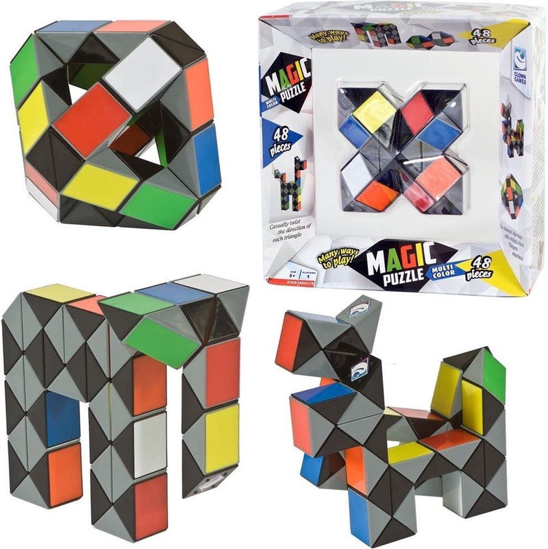 Load image into Gallery viewer, Clown games clown magic puzzle multi kleuren
