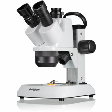 Bresser microscoop - analyth str trino - 10x tot 40x vergroting - op- en doorzichtmicroscoop