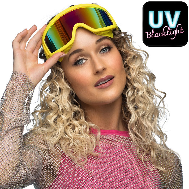 Load image into Gallery viewer, Boland party skibril neon geel
