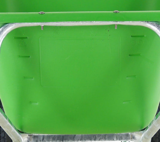 Fort producten kruiwagen f s 165l groen hdpe bak plusnooitmeerlek