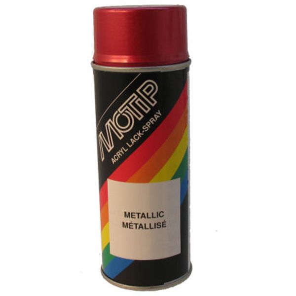 Load image into Gallery viewer, Motip spuitbus 400ml - metallic rood
