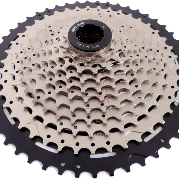 Cassette 11 speed Edge CS-M9011 11-46T - zilver zwart