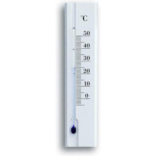 Tfa dostmann binnenthermometer beuken 15cm wit