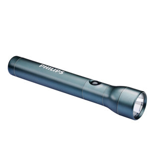 Philips zaklamp - sfl4003t 10 - led-zaklamp - incl. 6 aa-batterijen - 350 lumen - zwart - ipx4 waterdicht - draagbare lamp