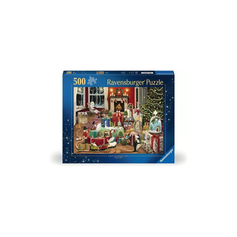 Load image into Gallery viewer, Ravensburger puzzel kersttijd 500st
