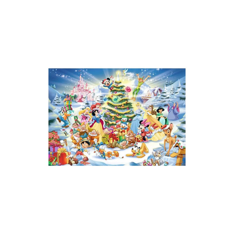 Load image into Gallery viewer, Ravensburger puzzel wd: kerstmis met disney 1000 stukjes
