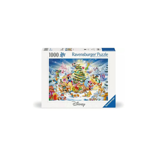 Ravensburger puzzel wd: kerstmis met disney 1000 stukjes