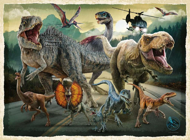 Load image into Gallery viewer, Ravensburger puzzel jurassic world 200st
