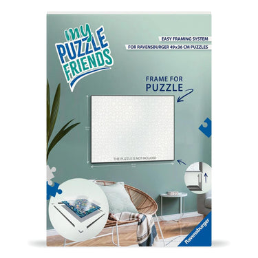 Ravensburger puzzel lijst 500 stukjes puzzel wit