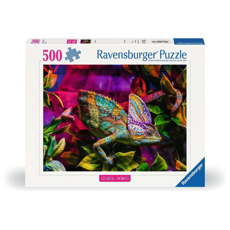 Load image into Gallery viewer, Ravensburger puzzel chameleon 500st
