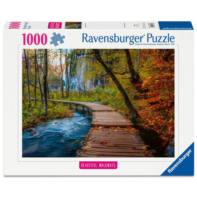 Load image into Gallery viewer, Ravensburger – herfstig bospaadje – legpuzzel – 1000 stukjes
