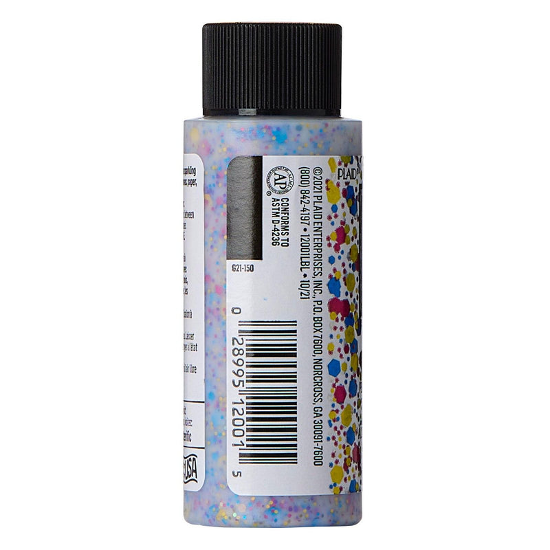 Load image into Gallery viewer, Folkart • glitterific pop acrylic paint birthday party 59ml
