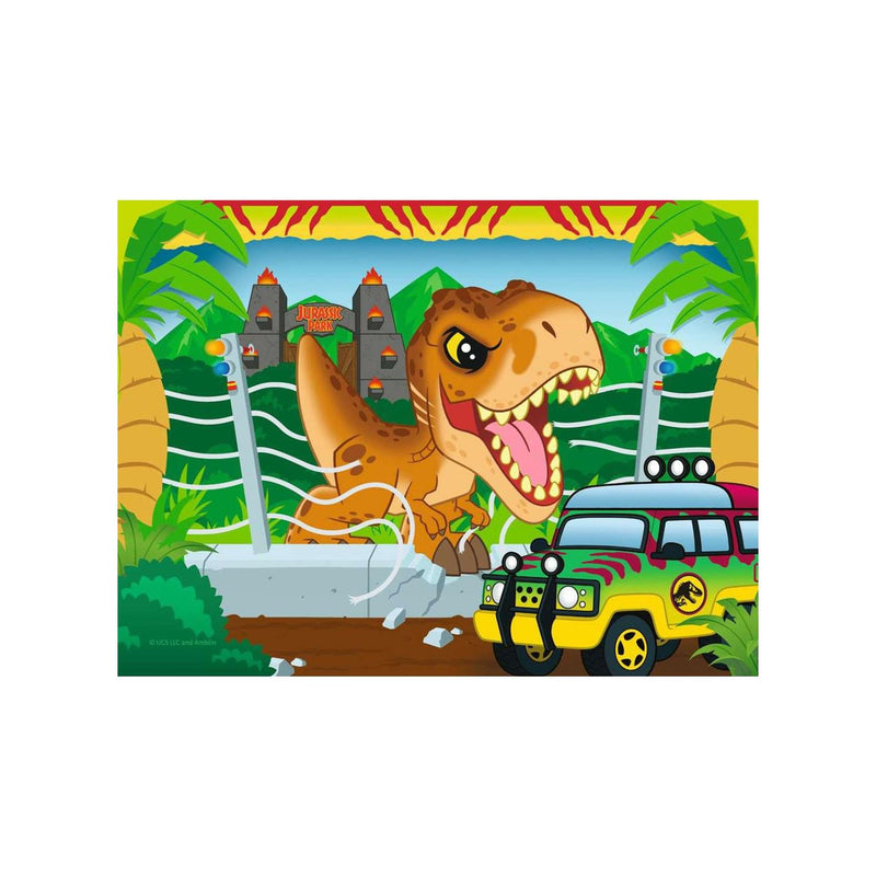 Load image into Gallery viewer, Ravensburger puzzel jurassic world explorers - legpuzzel - 12, 16, 20, 24 stukjes
