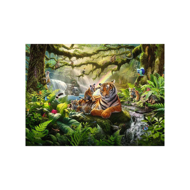 Ravensburger puzzel jungle wildlife wonders 300 stukjes