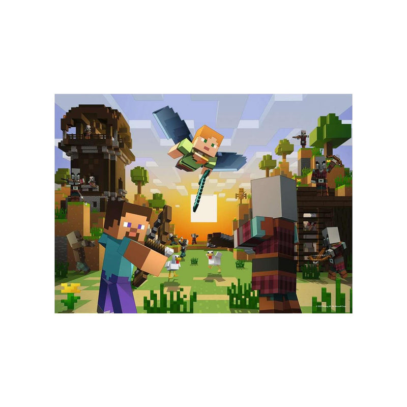 Load image into Gallery viewer, Ravensburger puzzel minecraft 150st
