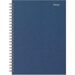 Collegeblok viking blauw