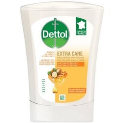 Handzeep-navulling dettol no touch extra care honing + sheaboter