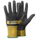 Precisiehandschoenen tegera 8802-7 nitril, nylon zwart