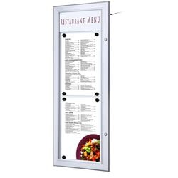 Menubord showdown scz2xa4tled 3540 g zilver