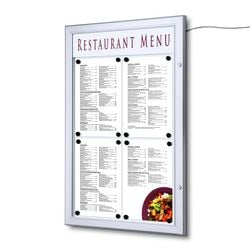 Menubord showdown scz4xa4led 5270 g zilver