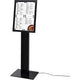 Menubord showdown scznpole4xa4c9005led 13900 g zwart