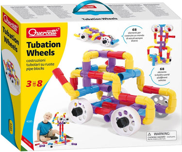 Quercetti buizenconstructie set, 68dlg.