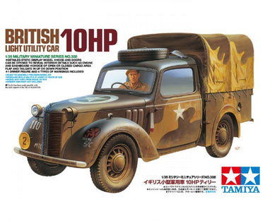 Tamiya modelbouwpakket militaire voertuigen - 35308 british light utility car 10hp plastic - 1:35 - modelbouw