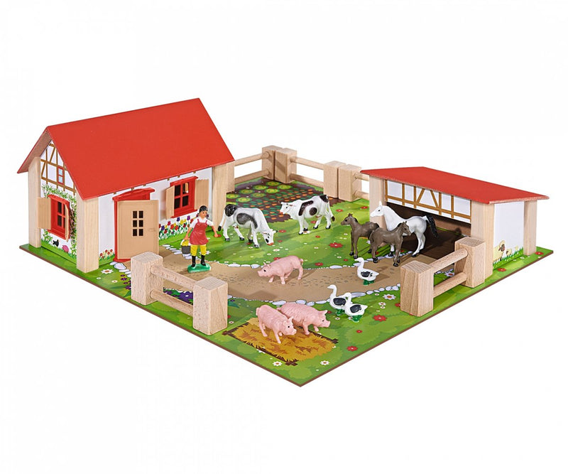 Load image into Gallery viewer, Eichhorn boerderij incl. dieren en accessoires
