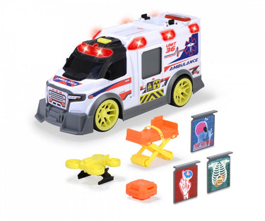 Dickie toys 203307003, ziekenauto, 3 jaar, aa, rood, wit - 203307003
