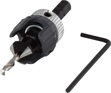 Wolfcraft - verzinkboor dieptestop - ø 4 - 5 mm - voorboor - 2544000