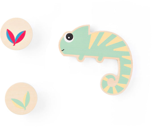 Bs toys – kameleon kleurenjacht – educatief spel – kleurherkenning reactiespel – vanaf 4 jaar