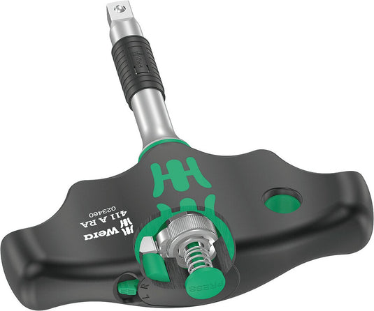 Wera ratelschroevendraaier koplengte: 45 mm