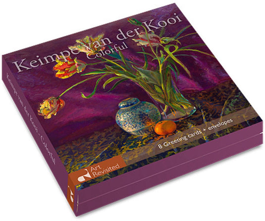 Comello kaartenmapje keimpe van der kooi - colorful