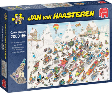 Jumbo jan van haasteren legpuzzel - van onderen! - 2000st.